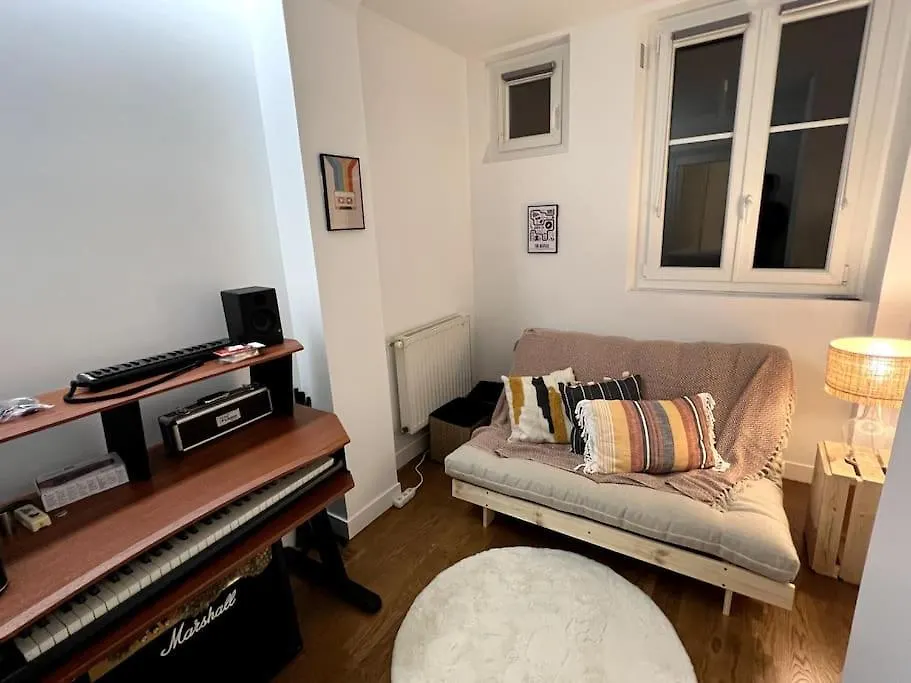 Design Flat For 4 People Paris 18 Close To Montmartre 0*,
